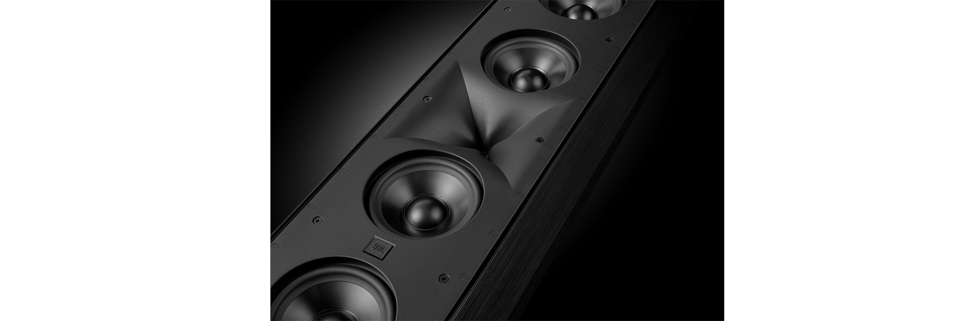 Quadruple 5 &frac14; -inch (130mm) Advanced Aluminum Matrix cone, cast-frame woofers